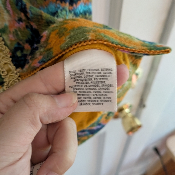 Maeve Gold and Black Embellished Midi Pencil Skirt - Picture 5 of 5